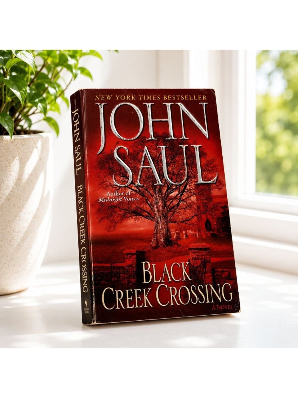 John Saul Black Creek Crossing Paperback First Edition Horror Novel